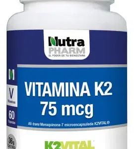 Vitamina K2 75mcg Nutrapharm