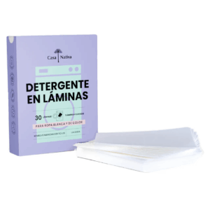 Detergente en laminas (lavanda) - Casa Nativa