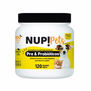 Nup! Pre & Probioticos pets - sabor pollo