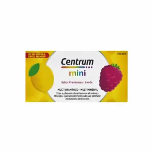 Centrum Mini Multivitamínico Multimineral 30 Frambuesa Limón