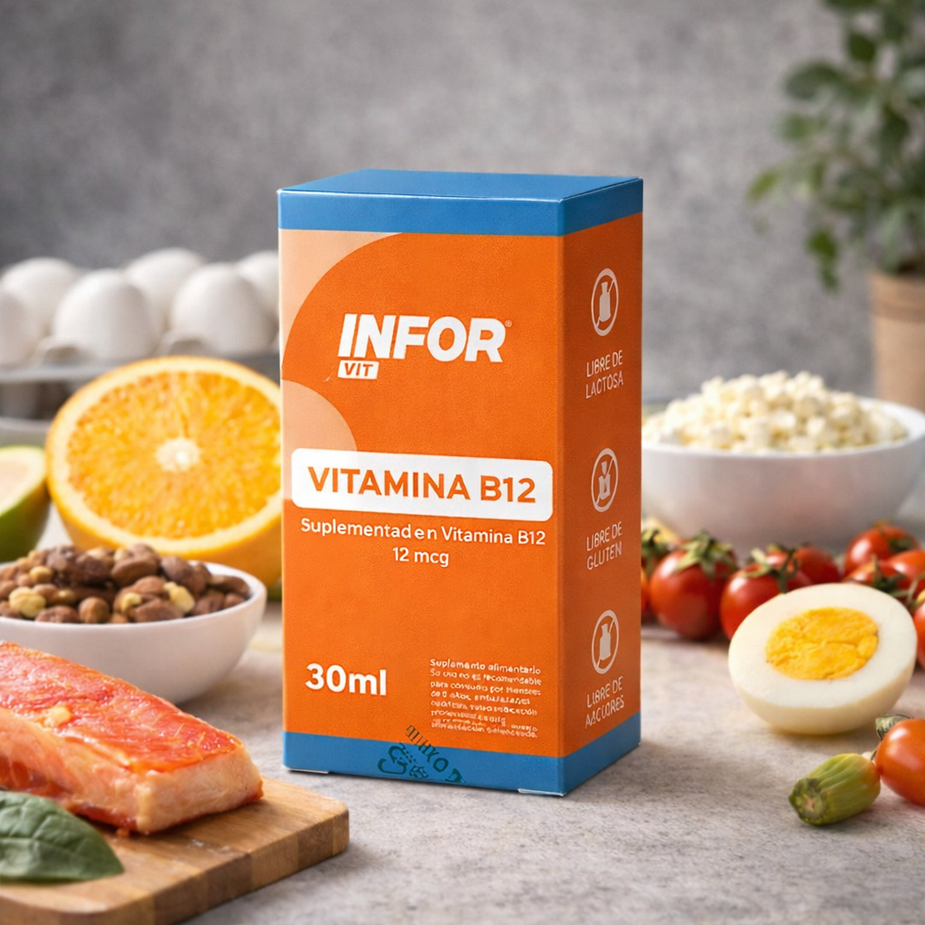 2 x Infor vit - Vitamina B12 30ml - Imagen 4