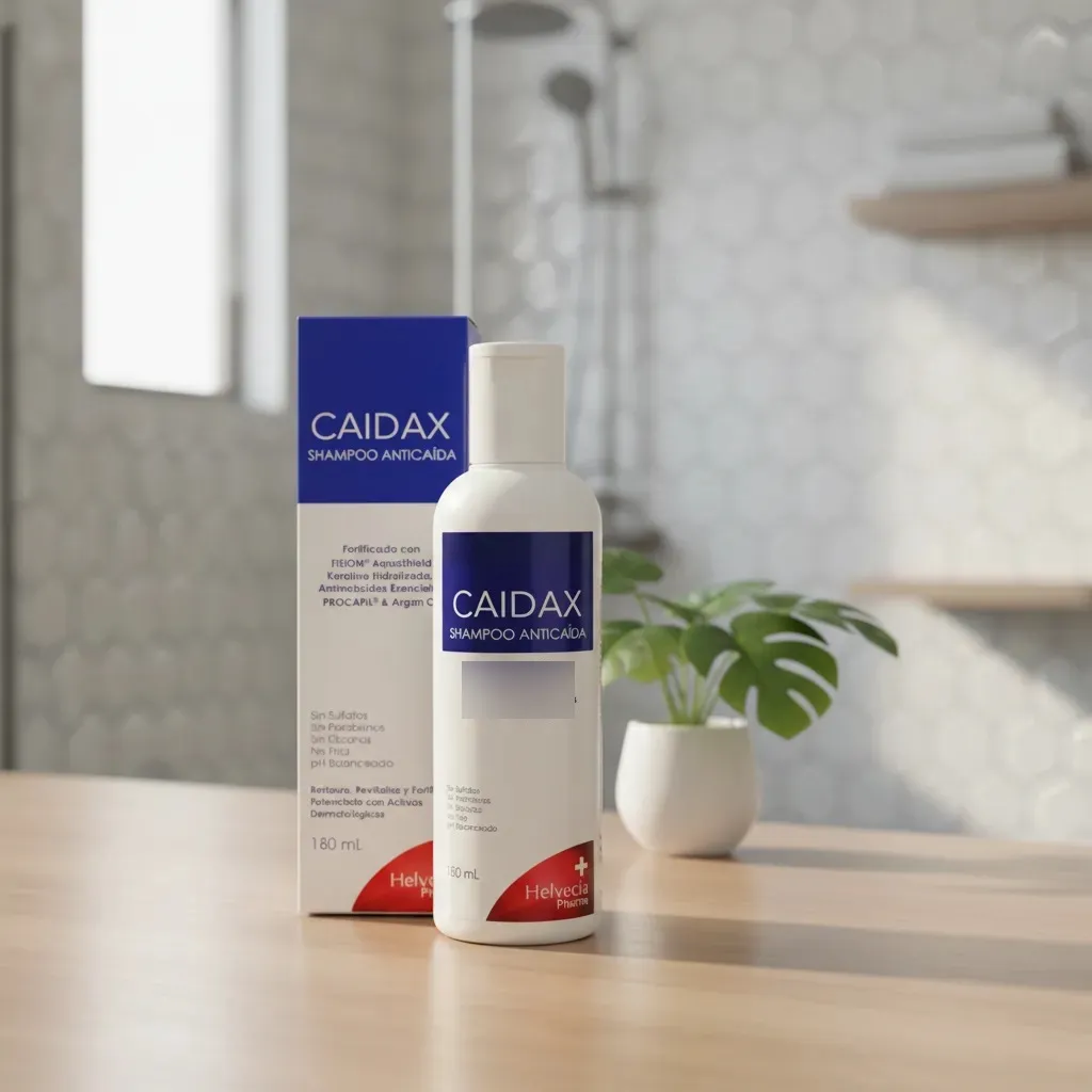 Shampoo anticaída 180ml - CAIDAX helvecia - Imagen 3