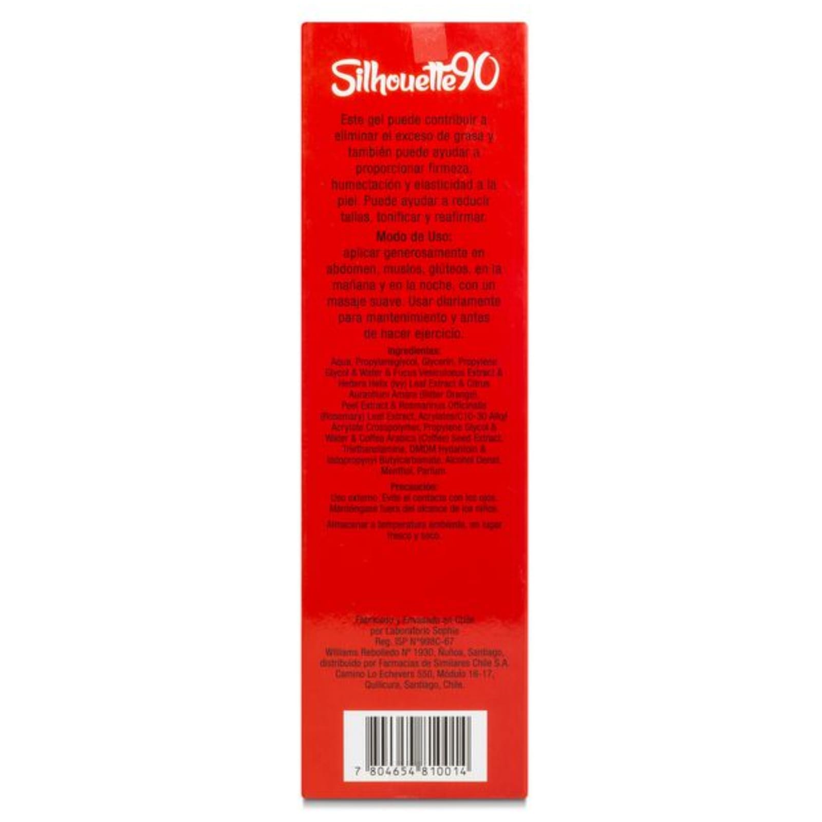 Gel Corporal Reductor De Tallas Silhoutte90 - Dr Simi Menta - Imagen 2