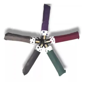 Paraguas Plegable Antiviento 10 Varillas Gran Cobertura 115 cm