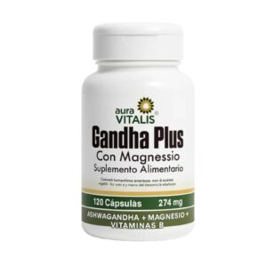 Gandha Plus Aura Vitalis con Magnesio Cápsulas