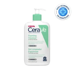 CeraVe Gel Limpiador Espumoso Piel Normal a Grasa 473 ml