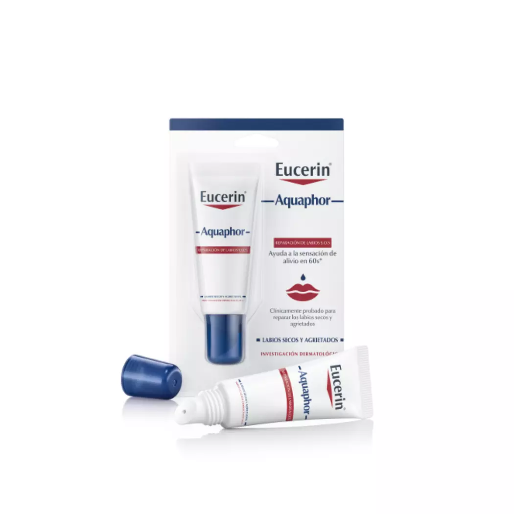 Eucerin Aquaphor Reparador Labial SOS 10 ml