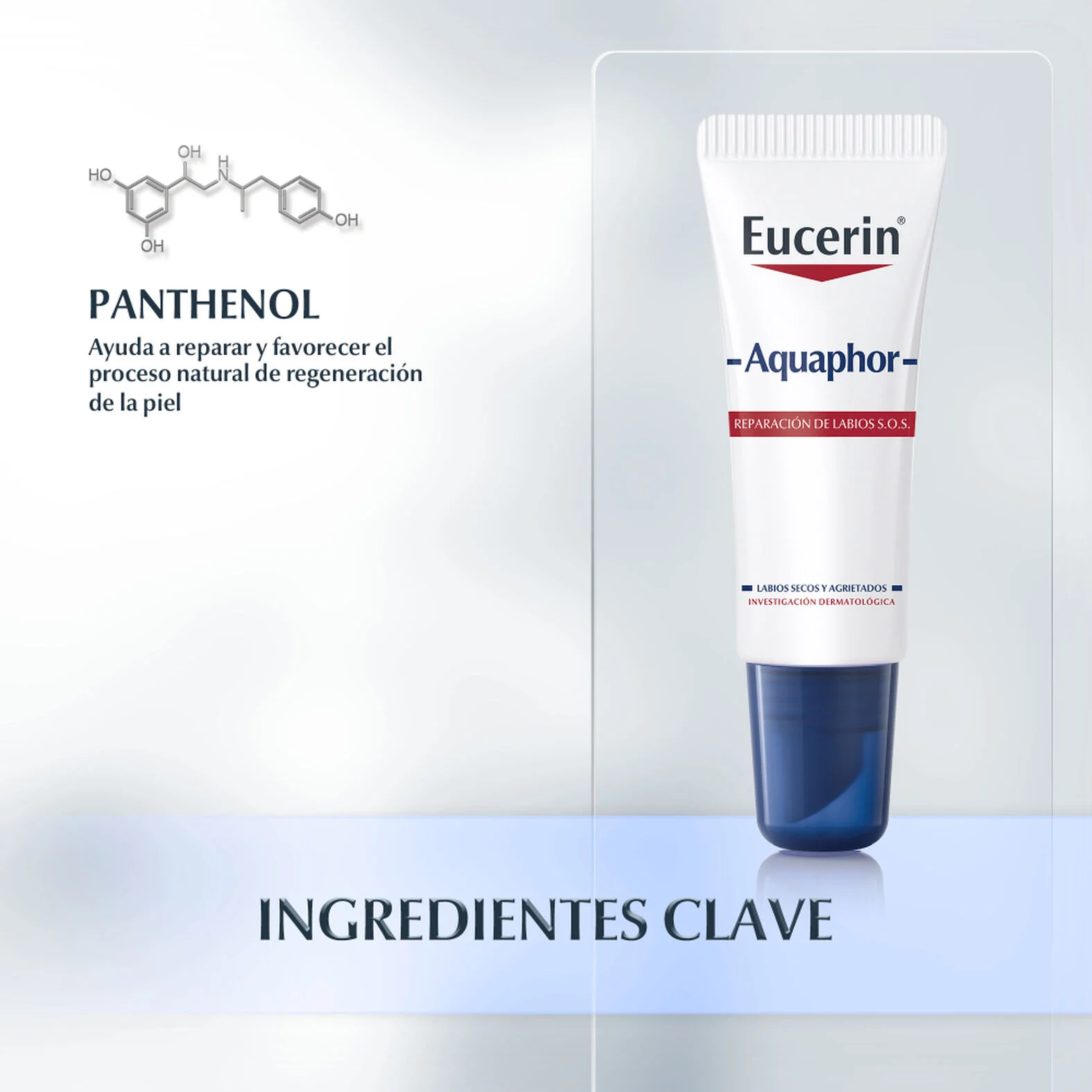 Eucerin Aquaphor Reparador Labial SOS 10 ml - Imagen 7